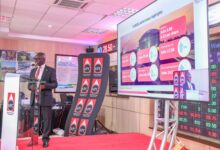 Kenya Pipeline Company (KPC) Acting CEO and Managing Director Pius Mwendwa presents the company's FY2025/26 financial results at the Nairobi Securities Exchange